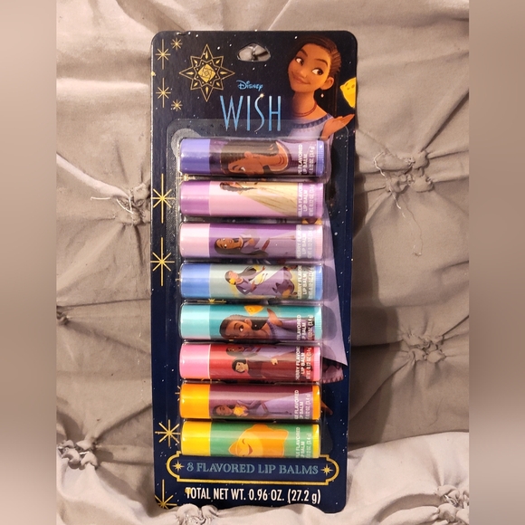 NEW!! Disney WISH Chapstick Pack 8ct - Picture 1 of 6